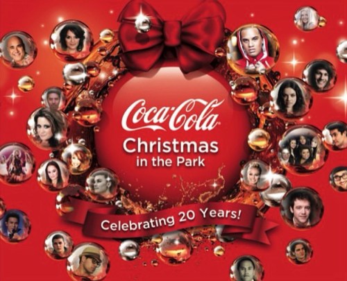 Coca-Cola Christmas in the Park 1