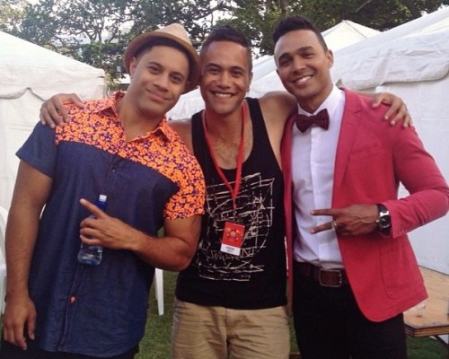 With some of my Jireh boys, Vince & Turanga.