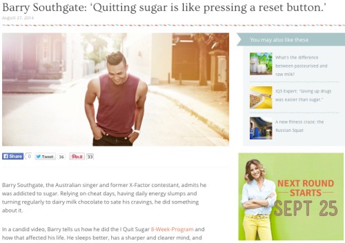 Barry Southgate I Quit Sugar